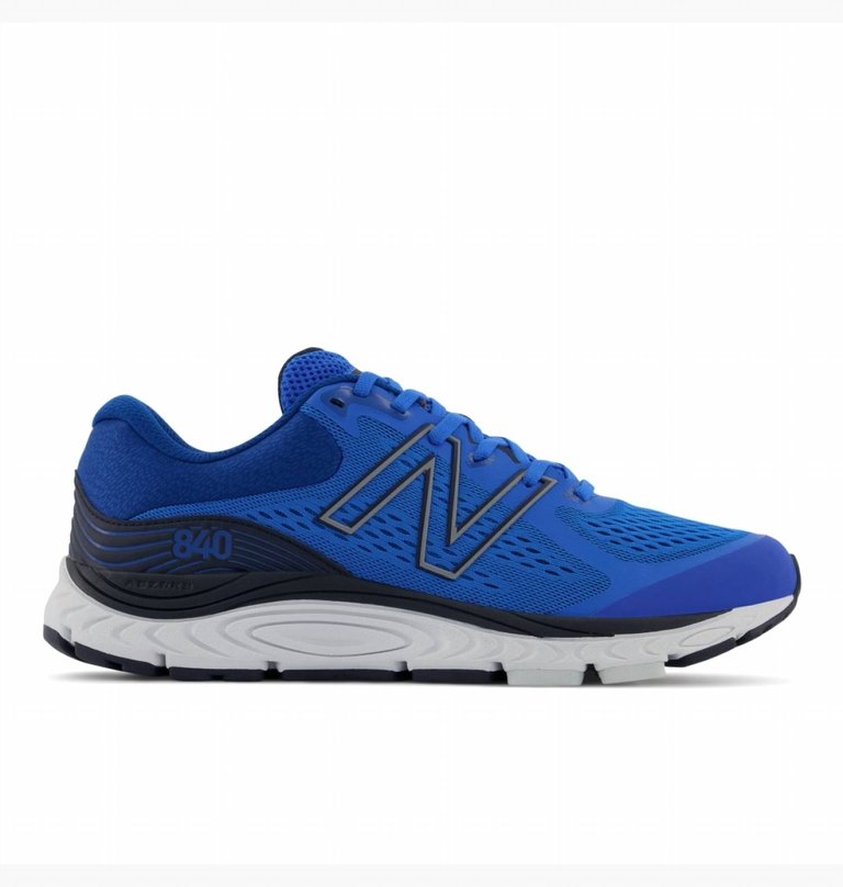 Men's Fresh Foam 840V5 Running Shoes - 2E/Wide Width In Serene Blue/Blue Groove/Eclips - Serene Blue/blue Groove/eclipse