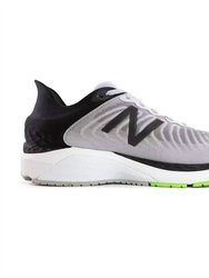 Men's Fresh Foam 860V11 Running Shoes - D/Medium Width - Light Aluminum/Black/Energy Lime