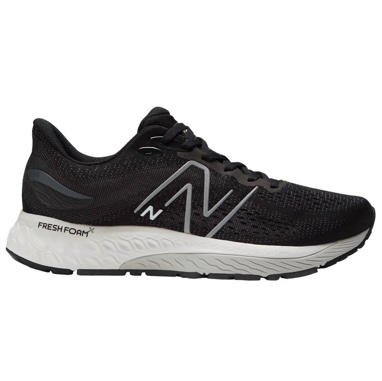 Men's Fresh Foam 880V12 Running Shoes - Medium Width - Black/Lead