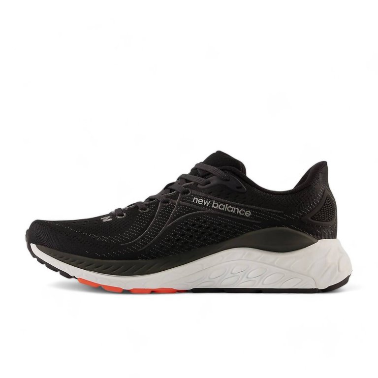 Men's Fresh Foam X 860V13 Running Shoes - 2E/wide Width In Black/Orange