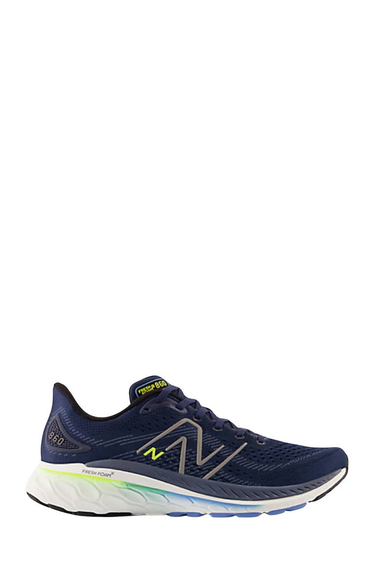 Men's Fresh Foam X 860V13 Running Shoes - D/medium Width In Navy - Navy