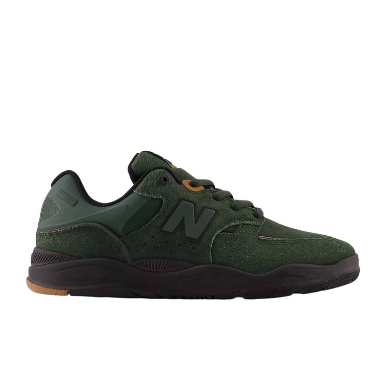 Men's Numeric Tiago Lemos Sneaker's In Forest Green Black - Forest Green Black