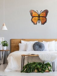 Monarch Butterfly Metal Wall Art