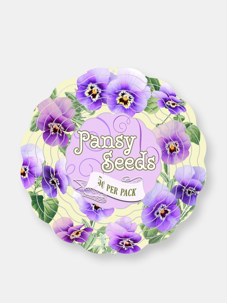 Pansy Seeds Wind Spinner - Pansy Seeds