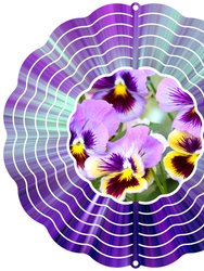 Pansy Wind Spinner - Pansy