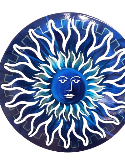 Next Innovations Sun Face Wall Art Blue Shimmer product