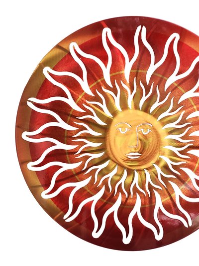 Next Innovations Sun Face Wall Art Red Shimmer product