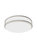 14" Double Ring CCT LED Flush Mount, 20W, 1600 Lumen - White