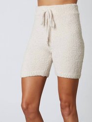 Mid-Length Sweater Short - Natural