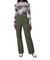 Nylon Cargo Pants In Olive - Olive