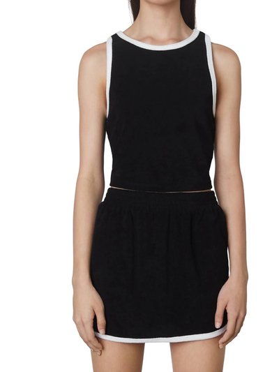 NIA Sporty Terry Tank In Black product