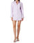 Troy Button Up Dress In Pink - Pink