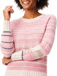 Heat Mix Sweater - Pink Multi