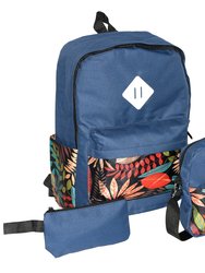 Backpack 3 Piece Set - Navy