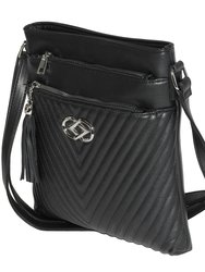 Ladies' Quilted Crossbody Bag
