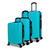 Lattitude Collection Luggage 3P SET - Aqua