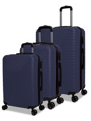 Lattitude Collection Luggage 3P SET - Dark Blue