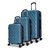Luggage 3 Piece Set - Steel Blue