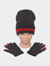 Mens Hat And Glove Set