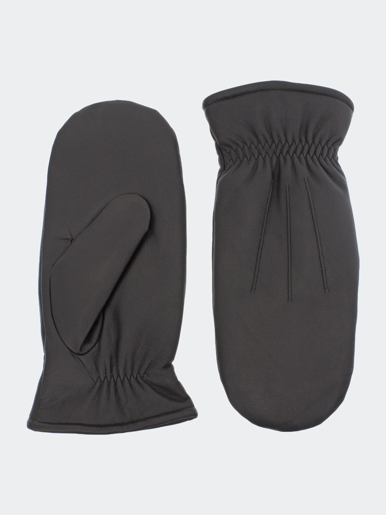 Mens Leather Mitten