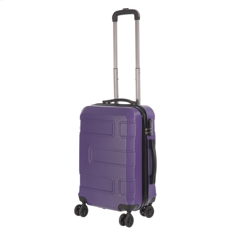 Nicci 20" Carry-On Luggage - Purple