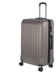 Nicci 28" Large Size Luggage Grove Collection - Charcoal Grey