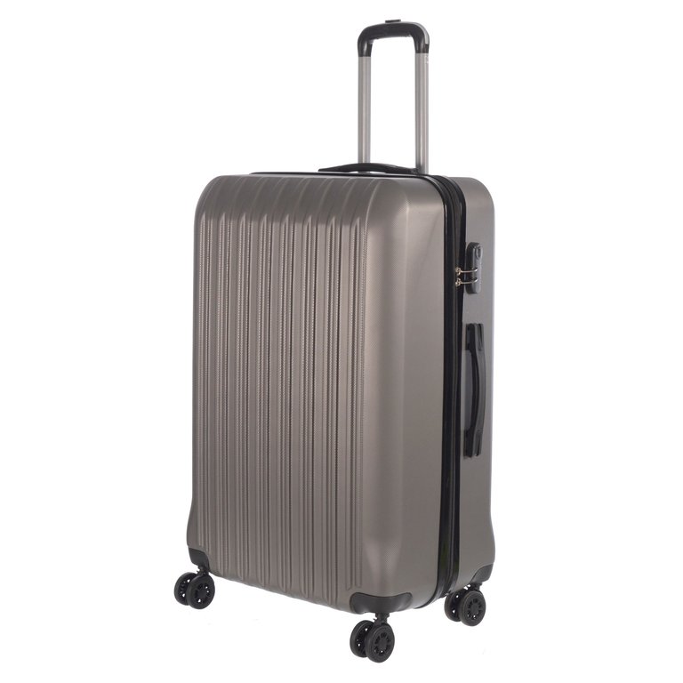 Nicci 28" Large Size Luggage Grove Collection - Charcoal Grey