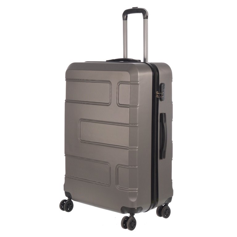 Nicci 28" Large Size Luggage - Charcoal Grey