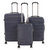 Nicci 3 piece Luggage Set - Dark Blue