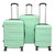 Nicci 3 piece Luggage Set - Mint