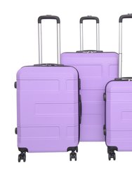 Nicci 3 piece Luggage Set - Lilac