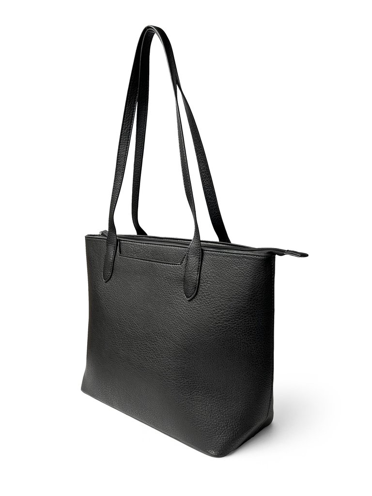 Tote With Slit Pocket