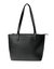 Tote With Slit Pocket - Black