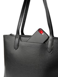 Tote With Slit Pocket