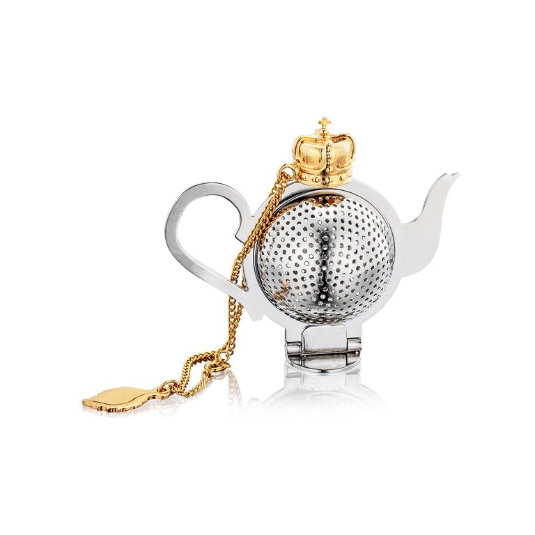 Queen's Tea Ball Infuser - Silver