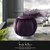 Alfie Ottoman - Purple/Silver