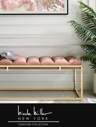 Brayson Bench - Blush