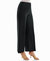 Claire Stretch Crepe Wide Leg Pants In Very Black