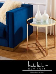 Clarity End Table - Gold