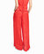 Garment Dyed Silk Wide Leg Pant In Poppy