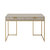 Isidro Writing Desk - Cream White/Gold