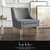 Jaturat Accent Chair - Light Grey