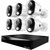 12 Channel 2160p Security System With 2TB DVR - White