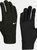 Childrens/Kids Knitted Swoosh Winter Gloves - Black
