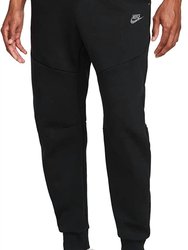 Men Revival Tech Black Fleece Drawstrings Jogger - Black