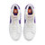 Men's Blazer Mid Iso Sneakers In White Court Purple