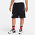 Men's Fleece Graphic Shorts In Black/White-Lt Crimson - Black/White-Lt Crimson