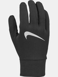 Mens Lightweight Running Sports Tech Gloves - Black