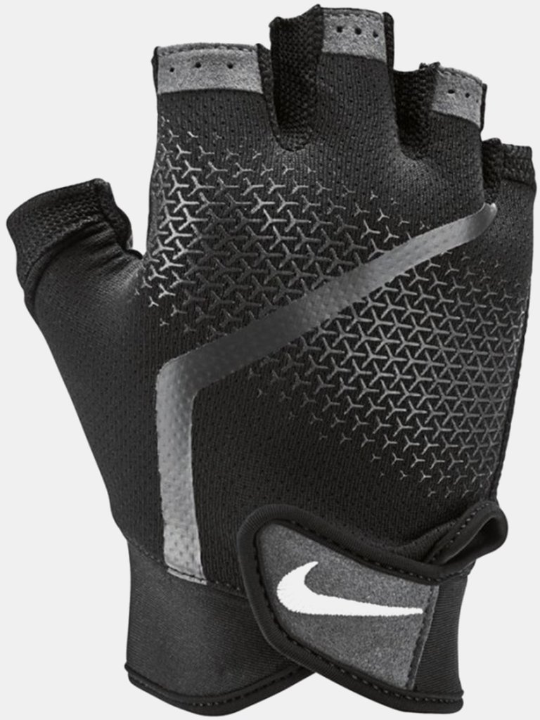 Mens Sports Gloves - Black/Gray - Black/Gray