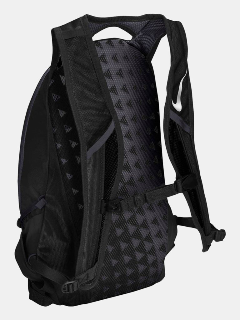 Nike Run Commuter Knapsack (Black/Silver) (One Size) (One Size)